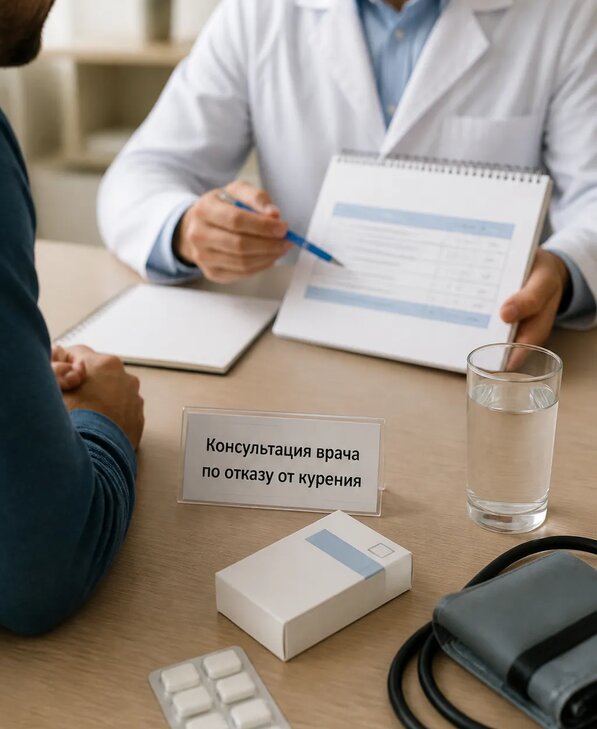 Консультация врача по отказу от курения для взрослых в Новокузнецке